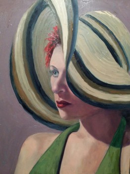 Glorious Hat - oil SOLD
