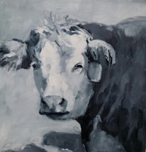 Gray Days - oil SOLD