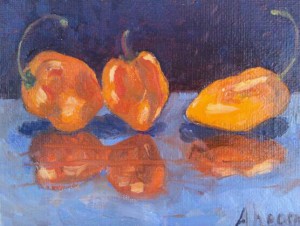 Habaneros - oil SOLD