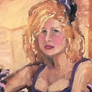 Saloon Days - oil SOLD 