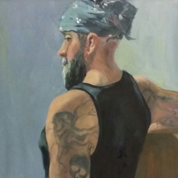 Impressions - oil  SOLD